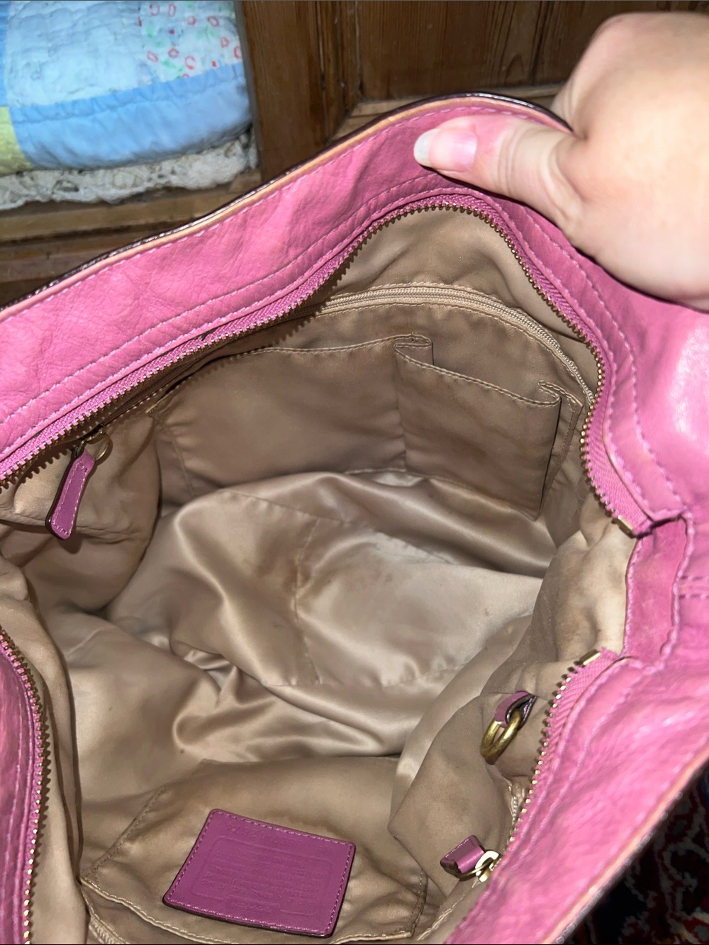 Coach 12674 Signature Zoe XL Hobo Bag - Picture 15 of 15